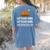 Let's Eat Kids Grammar For Thanksgiving Teacher Women's Comfort Colors T-Shirt Back Print Blue Jean