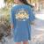 Let's Learn Today First Day Of School For Teacher Student Women's Comfort Colors T-Shirt Back Print Blue Jean