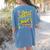 Can I Lick It Periodic Table Science Teacher Men Women Women's Comfort Colors T-Shirt Back Print Blue Jean