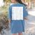 Lined Paper Notebook Halloween Costume For Students Teachers For Men Women Kids Women's Comfort Colors T-Shirt Back Print Blue Jean Lined Paper Notebook Halloween Costume For Students Teachers For Men Women Kids Women's Comfort Colors T-Shirt Back Print Blue Jean