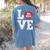 LOVE Apple 3rd Grade Teacher Student School Women's Comfort Colors T-Shirt Back Print Blue Jean LOVE Apple 3rd Grade Teacher Student School Women's Comfort Colors T-Shirt Back Print Blue Jean