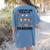 Love Job For Little Reasons Daycare Teacher Graphic Women's Comfort Colors T-Shirt Back Print Blue Jean