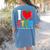 I Love STEM Student Teacher 1st Day Of School Back To School Women's Comfort Colors T-Shirt Back Print Blue Jean