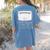 Matching Group Halloween Costume For Teachers Women's Comfort Colors T-Shirt Back Print Blue Jean