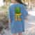 Math Teacher Hawaiian Shirts Pineapple Pi Day Symbol Women's Comfort Colors T-Shirt Back Print Blue Jean