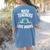 Math Teachers Love Brains Halloween Zombie Men Women T-Shirt Women's Comfort Colors T-Shirt Back Print Blue Jean