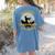 Montessori Teachers Love Brains Halloween Novelty Men Women Women's Comfort Colors T-Shirt Back Print Blue Jean