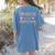 Motivational Progress Over Perfection Back To School Teacher Women's Comfort Colors T-Shirt Back Print Blue Jean
