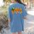 Oktoberfest German Beer Festival October Women's Comfort Colors T-Shirt Back Print Blue Jean