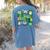 One Lucky Teacher St Patrick's Day Irish Teacher Lucky Era Women's Comfort Colors T-Shirt Back Print Blue Jean One Lucky Teacher St Patrick's Day Irish Teacher Lucky Era Women's Comfort Colors T-Shirt Back Print Blue Jean