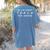 The One Where I Teach 5th Grade Teacher Shirts Women's Comfort Colors T-Shirt Back Print Blue Jean