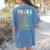 Para Tour Paraprofessional Squad Rock Teacher Back To School Women's Comfort Colors T-Shirt Back Print Blue Jean