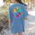 Parents Teacher Association Team Supporter PTA Squad For Men Women Girls Kids Women's Comfort Colors T-Shirt Back Print Blue Jean