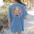 Parents Teacher Association Team Supporter PTA Treasurer For Men Women Girls Kids Women's Comfort Colors T-Shirt Back Print Blue Jean