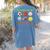 PE Teacher The More You Say Physical Education Teacher Women's Comfort Colors T-Shirt Back Print Blue Jean