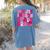 Pink Fourth Grade Era 4th Back To School Grade Teacher Women's Comfort Colors T-Shirt Back Print Blue Jean