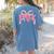 Preppy Pre k Back To School Pre-k Teachers Girls Cute Bow Women's Comfort Colors T-Shirt Back Print Blue Jean Preppy Pre k Back To School Pre-k Teachers Girls Cute Bow Women's Comfort Colors T-Shirt Back Print Blue Jean