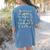 Problem Solver Math Alphabet ABC Teacher Students Women's Comfort Colors T-Shirt Back Print Blue Jean