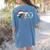 PTO Santa Hat Reindeer Parent Teacher Organization Christmas Women's Comfort Colors T-Shirt Back Print Blue Jean PTO Santa Hat Reindeer Parent Teacher Organization Christmas Women's Comfort Colors T-Shirt Back Print Blue Jean