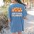 Qué Te Pasacalabaza Fall Immersion Teacher Spanish Teacher Women's Comfort Colors T-Shirt Back Print Blue Jean