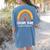 Rainbow Pencil Dream Exceptional Education Team SPED Teacher Women's Comfort Colors T-Shirt Back Print Blue Jean