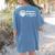 Reading Interventionist Specialist Teacher Phonemes Graphemes And Caffeine Reading Intervention -Adults Classic Fit Short Sleeve Women's Comfort Colors T-Shirt Back Print Blue Jean