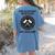 Real Goths Sack Rome History Teacher Women's Comfort Colors T-Shirt Back Print Blue Jean