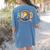 Retro ABCD Transitional Kindergarten Teacher Tour TK Teacher Women's Comfort Colors T-Shirt Back Print Blue Jean