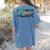 Retro Checkered Music Therapist Squad Music Therapy Teacher For Men Women Women's Comfort Colors T-Shirt Back Print Blue Jean