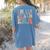 Retro Groovy In My Instructional Coach Era Teacher Women's Comfort Colors T-Shirt Back Print Blue Jean Retro Groovy In My Instructional Coach Era Teacher Women's Comfort Colors T-Shirt Back Print Blue Jean