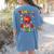 Retro Teaching Is My Superpower Apple Teacher Appreciation Women's Comfort Colors T-Shirt Back Print Blue Jean Retro Teaching Is My Superpower Apple Teacher Appreciation Women's Comfort Colors T-Shirt Back Print Blue Jean