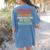 Riddle Wordplay Joke For Grammar Nerds And Teachers Women's Comfort Colors T-Shirt Back Print Blue Jean