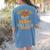 This Is My Scary French Teacher Costume Halloween Women's Comfort Colors T-Shirt Back Print Blue Jean