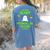 Scary Physical Education Ed Teacher Costume Halloween Easy Women's Comfort Colors T-Shirt Back Print Blue Jean