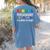 School Psychologist Is a Work Of Heart Teacher LSSP Doctor Women's Comfort Colors T-Shirt Back Print Blue Jean