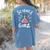 Science Girl Chemistry Biology Student Teacher Women's Comfort Colors T-Shirt Back Print Blue Jean