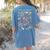 Science Teacher Alphabet Science Is All Around Us Teacher Women's Comfort Colors T-Shirt Back Print Blue Jean