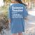 Science Teacher Definition Back To School First Day Women's Comfort Colors T-Shirt Back Print Blue Jean