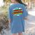 Second Grade Superhero Teacher Student 2nd Grade Comic Retro Women's Comfort Colors T-Shirt Back Print Blue Jean