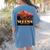 Sedona s Sedona Arizona Shirts T-Shirt Women's Comfort Colors T-Shirt Back Print Blue Jean