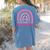 Ser Bilingue Es Un Superpoder Spanish Teacher Esl Teacher Women's Comfort Colors T-Shirt Back Print Blue Jean