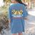 Social Studies Teacher World History Teacher Men Women Women's Comfort Colors T-Shirt Back Print Blue Jean