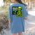 Solve The Problem Skeleton Teacher Halloween Math Six Seven Women's Comfort Colors T-Shirt Back Print Blue Jean