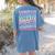 Sped Caffeinate Advocate Laminate Educate Teacher Women's Comfort Colors T-Shirt Back Print Blue Jean
