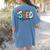 SPED Squad Special Education Teacher Autism Christmas Women Women's Comfort Colors T-Shirt Back Print Blue Jean