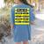 Spelling Bee Pun Halloween Costume For Teachers Women's Comfort Colors T-Shirt Back Print Blue Jean