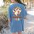 In My Spooky Science Teacher Era Occupational Haunts Women's Comfort Colors T-Shirt Back Print Blue Jean