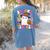 Spooky Teacher Ghost Pencil Teach Halloween Teacher Women's Comfort Colors T-Shirt Back Print Blue Jean