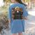 St Jean Baptiste De La Salle Patron Saint Education Teachers Women's Comfort Colors T-Shirt Back Print Blue Jean St Jean Baptiste De La Salle Patron Saint Education Teachers Women's Comfort Colors T-Shirt Back Print Blue Jean