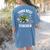 Star Wars Yoda Best Teacher Icons Women's Comfort Colors T-Shirt Back Print Blue Jean